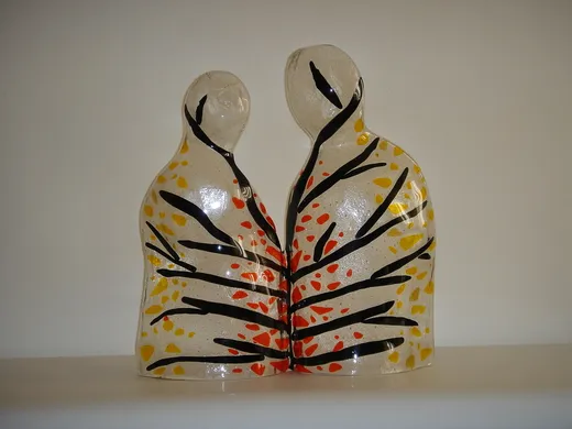 L'Albero della Vita · 2006 · 43,8x42x8 · Vetrofusione
