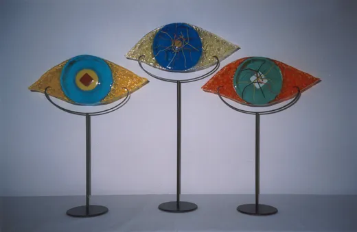Sguardi (Particolare) · 2004 · 35,5x15