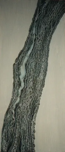 Ulivo - n° 2 · 1999 · 140x60 · Tecnica mista