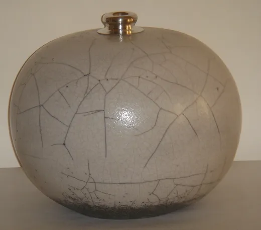 Boccione · 2005 · Ø33x27 · Ceramica Raku
