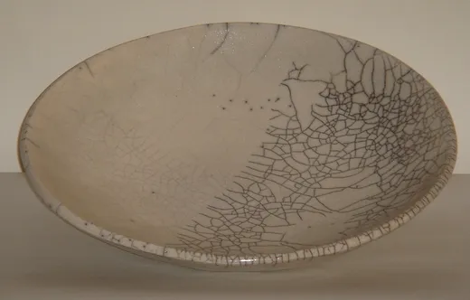 Centrotavola · 2000 · Ø37x8 · Ceramica Raku