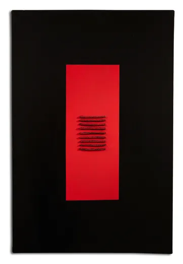 Red Window · 2007 · 90x60 · Tecnica mista