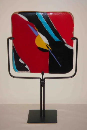 Formella 2 · 2000 · Vetrofusione