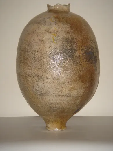 Vaso · 2003 · h46 · Ceramica Raku
