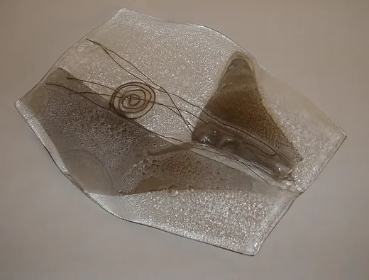Enigma · 2010 · 34 x 28 x 3 · Vetrofusione