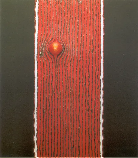 Dolore · 1999 · 120x100x7 · Tecnica mista