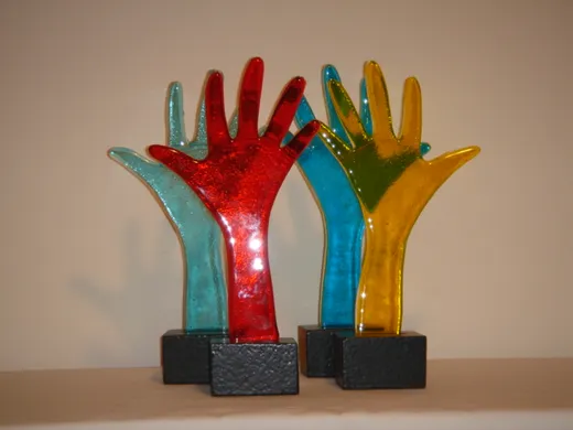 Happy Day · 2005 · 36x19,5x6,6 · Vetrofusione