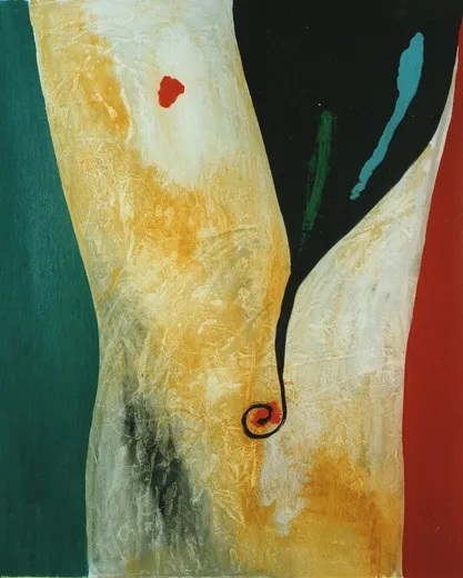 Uomo crisalide · 2016 · Olio su tela